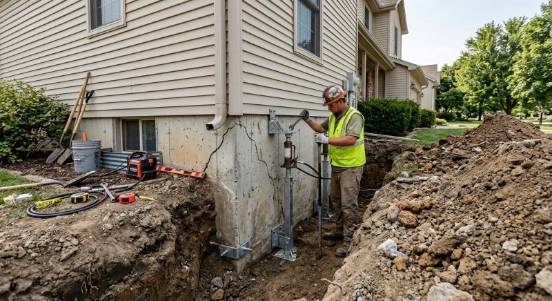 Basement Foundation Repair in Aston, PA
