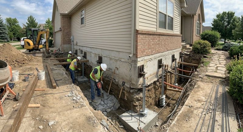 Basement Underpinning in Collingswood, NJ
