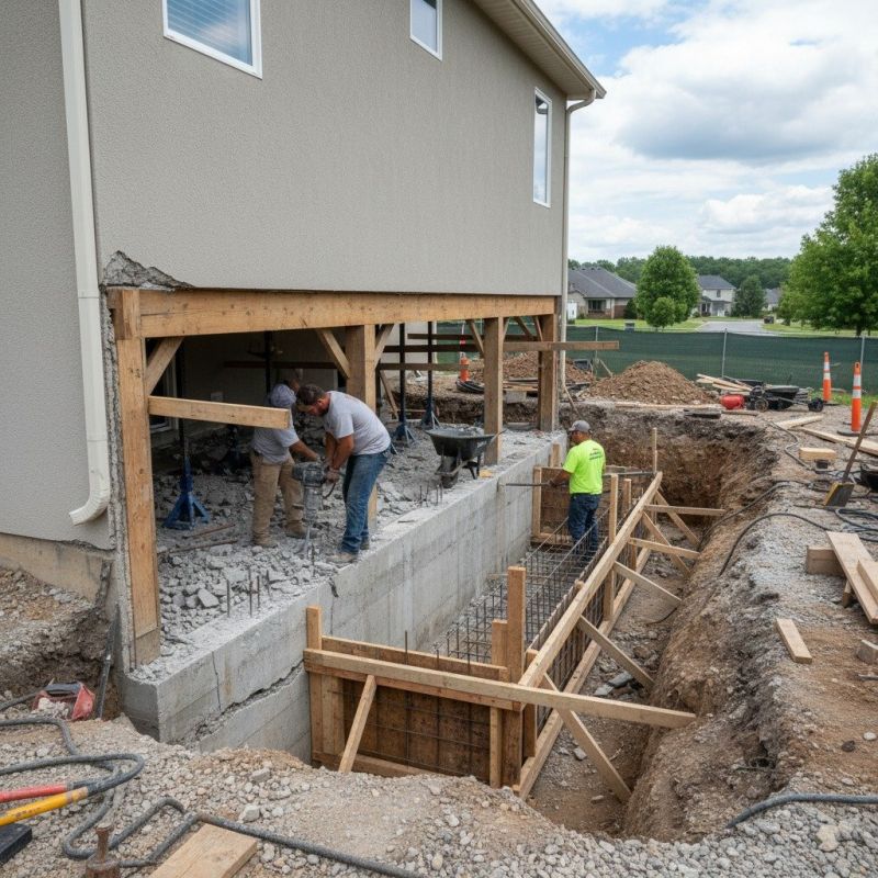 Building Foundation Repair in Gladwyne, PA