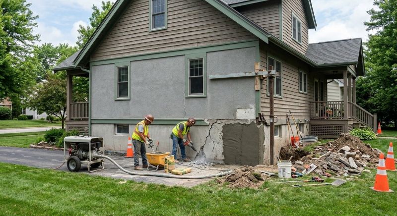 Building Foundation Repair in Richboro, PA