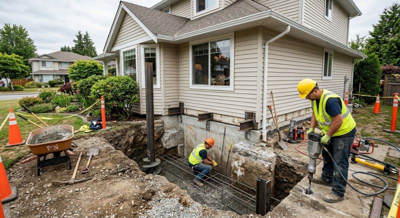 Building Foundation Repair in Upper Darby, PA