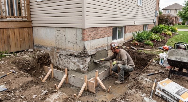 Concrete Foundation Repair in Birmingham, NJ