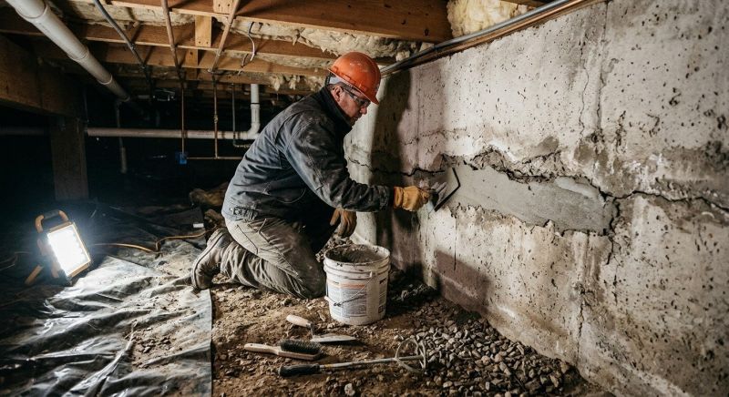 Concrete Foundation Repair in Chester, PA