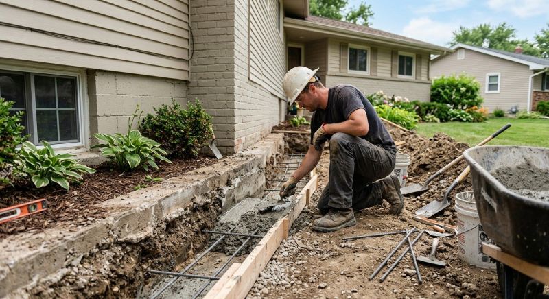 Concrete Foundation Repair in Warrington, PA