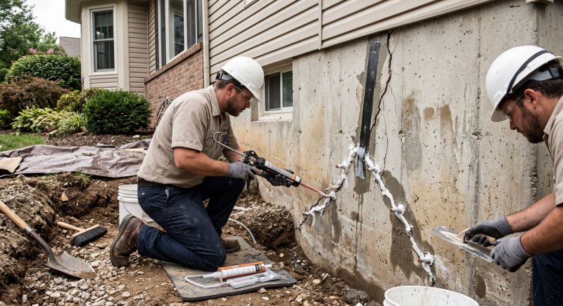 Cracked Foundation Repair in Willingboro, NJ