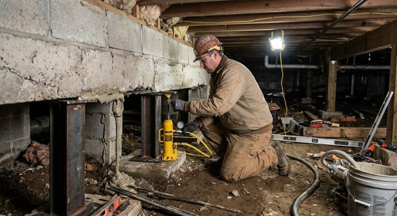 Crawlspace Foundation Repair in Broomall, PA
