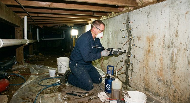 Crawlspace Foundation Repair in Clifton Heights, PA