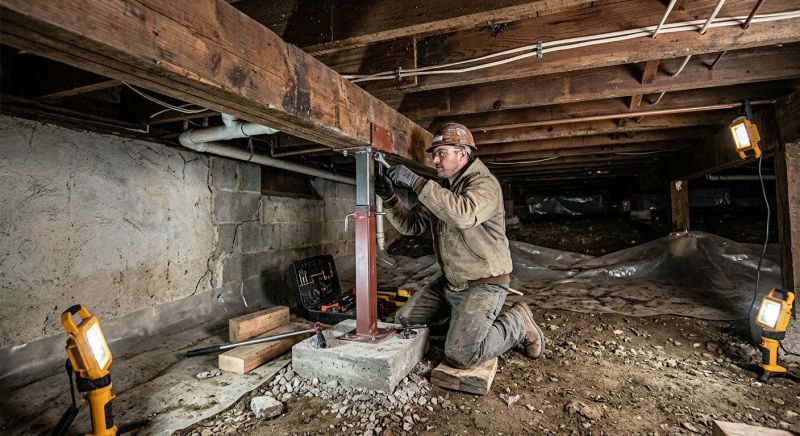 Crawlspace Foundation Repair in Mount Holly, NJ