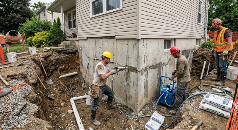 Foundation Damage Repair in Haddon Heights, NJ