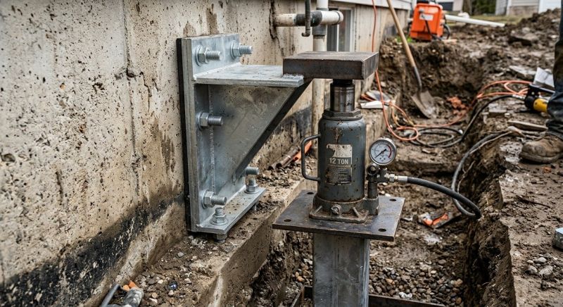 Foundation Jacking in Berwyn, PA