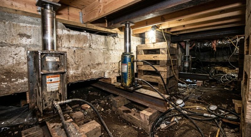 Foundation Jacking in Clementon, NJ