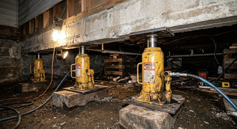 Foundation Jacking in Deptford, NJ