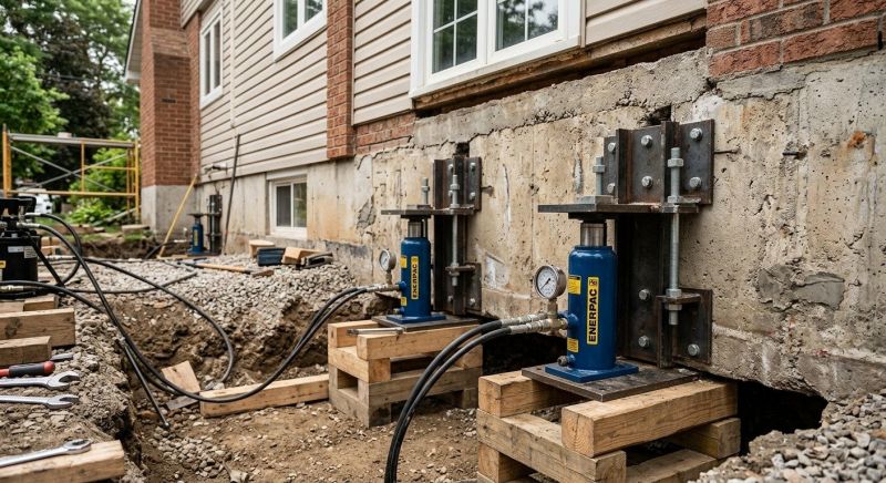 Foundation Jacking in Florence, NJ