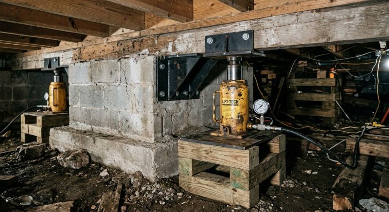 Foundation Jacking in Monroeville, NJ
