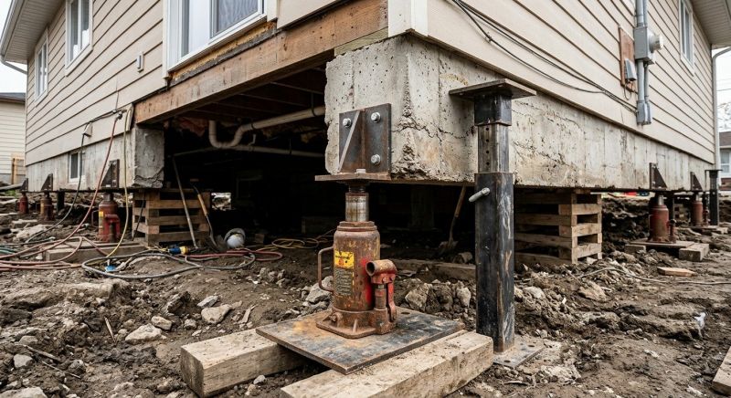 Foundation Lifting in Drexel Hill, PA