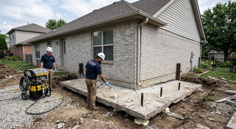 Foundation Lifting in Fairless Hills, PA