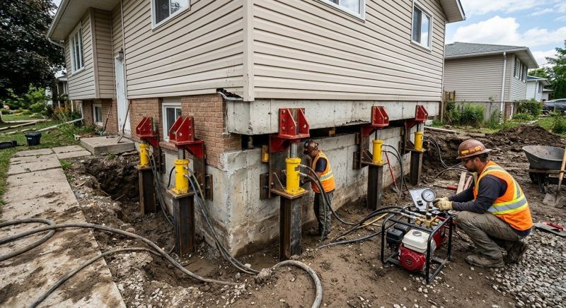 Foundation Lifting in Medford, NJ