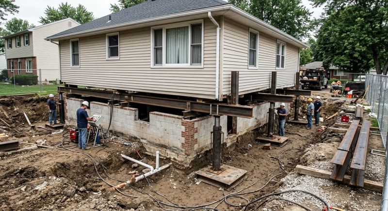 Foundation Lifting in Newtown Square, PA