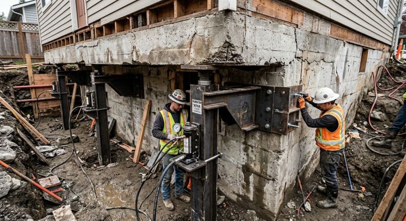 Foundation Lifting in Paoli, PA