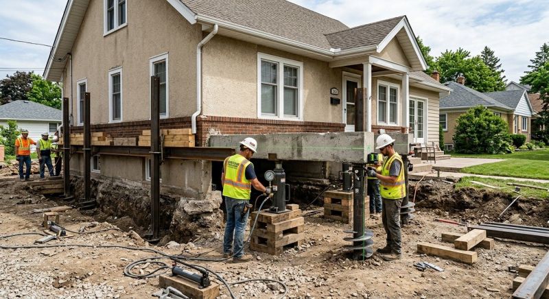 Foundation Releveling in Collingswood, NJ