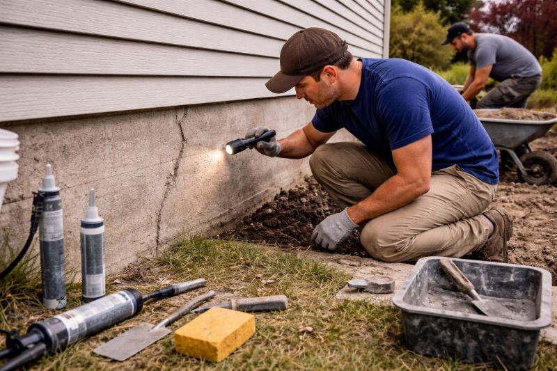 Foundation Repair in Waterford Works, NJ