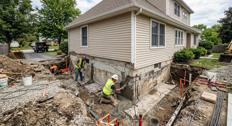 Foundation Restoration in Collingswood, NJ