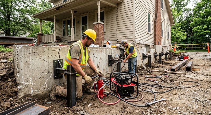 Foundation Stabilizing in Cherry Hill, NJ