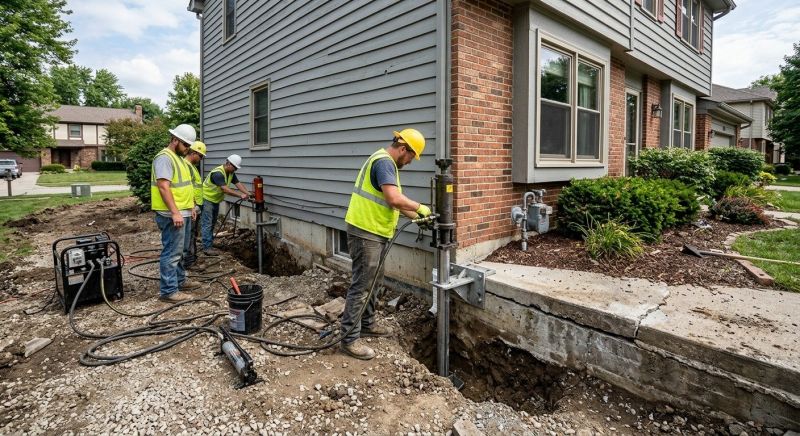 Foundation Stabilizing in Florence, NJ