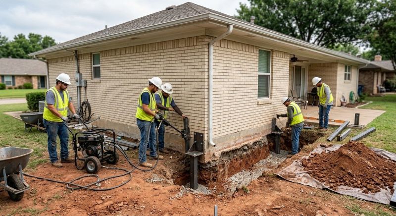 Foundation Stabilizing in Haddon Heights, NJ