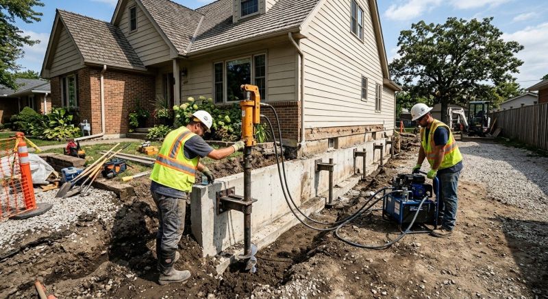 Foundation Stabilizing in Collingswood, NJ