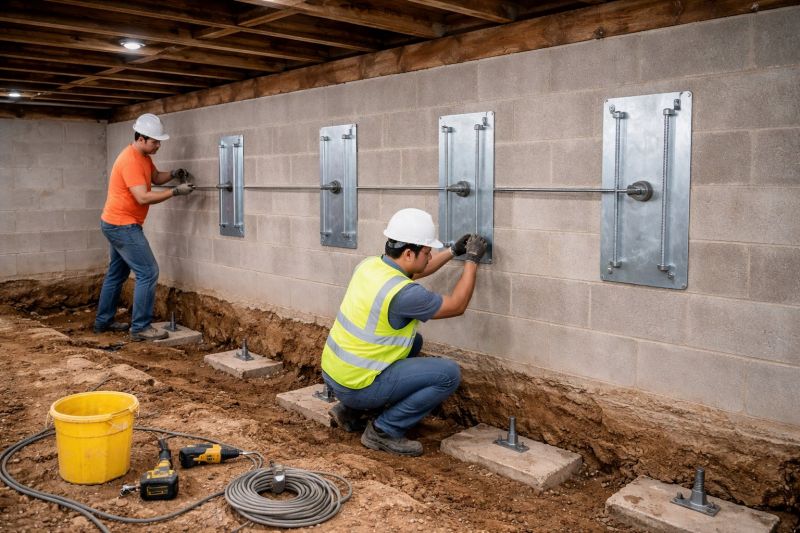 Foundation Stabilizing in Wayne, PA