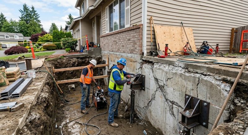Foundation Structural Repair in Fort Washington, PA