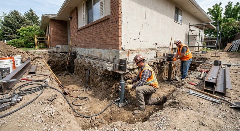 Foundation Structural Repair in Moorestown, NJ