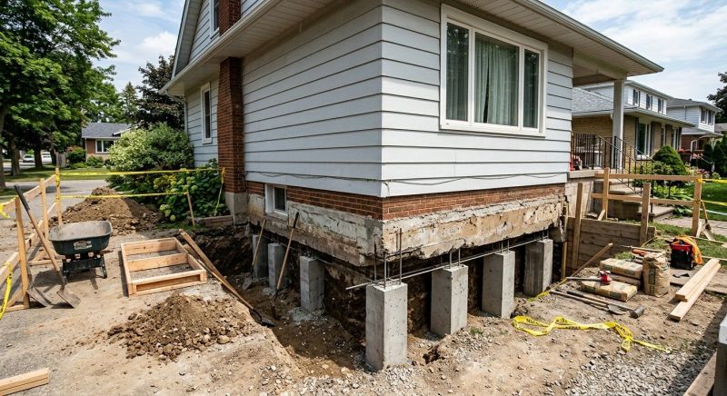 Foundation Underpinning in Collingswood, NJ