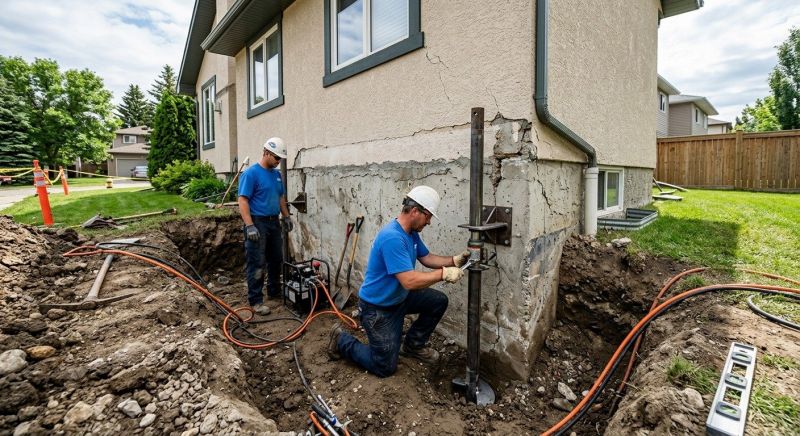 Helical Piers Installation in Collingswood, NJ