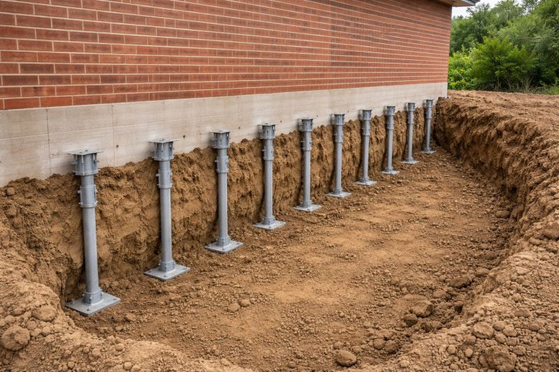 Helical Pile Installation in Collingswood, NJ