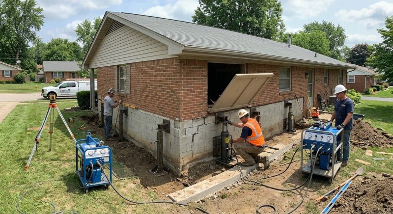 Home Foundation Leveling in Collingswood, NJ