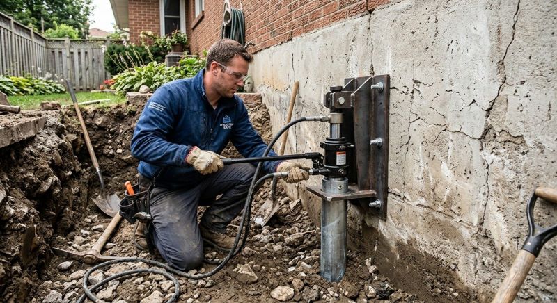 Home Foundation Leveling in North Wales, PA