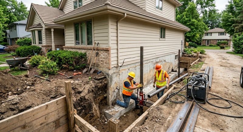 Home Foundation Repair in Springfield, PA