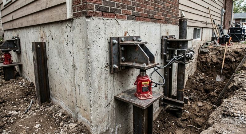 House Foundation Leveling in Collingswood, NJ