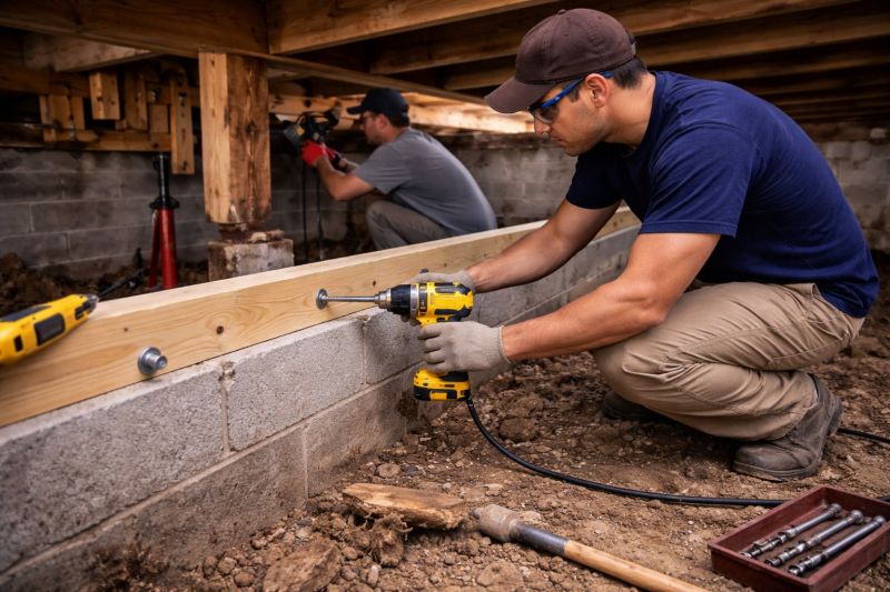 House Foundation Repair in Aston, PA