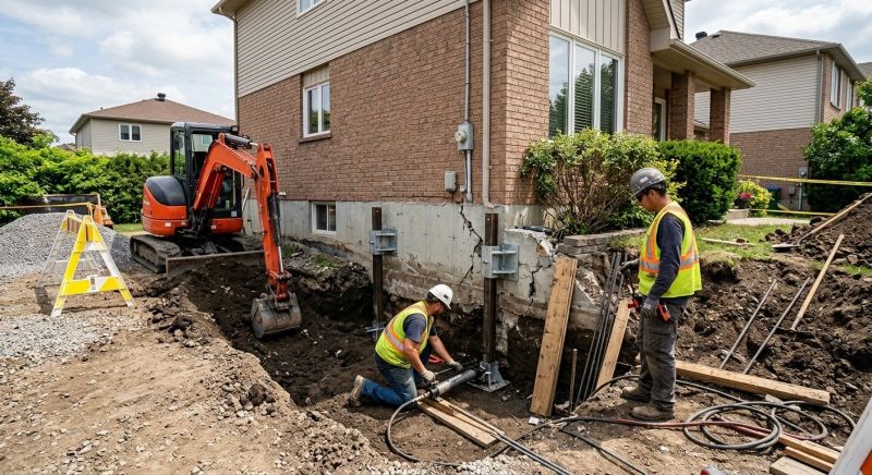 House Foundation Repair in Cherry Hill, NJ
