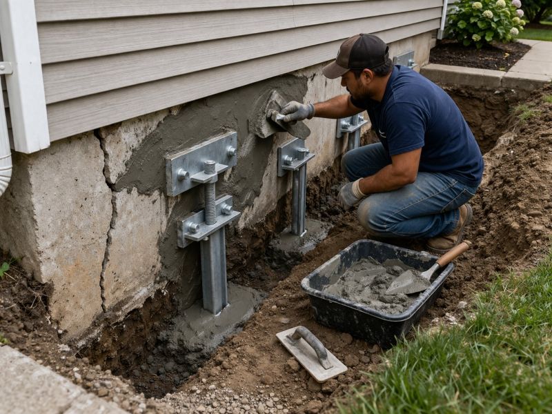 House Foundation Repair in Southampton, PA
