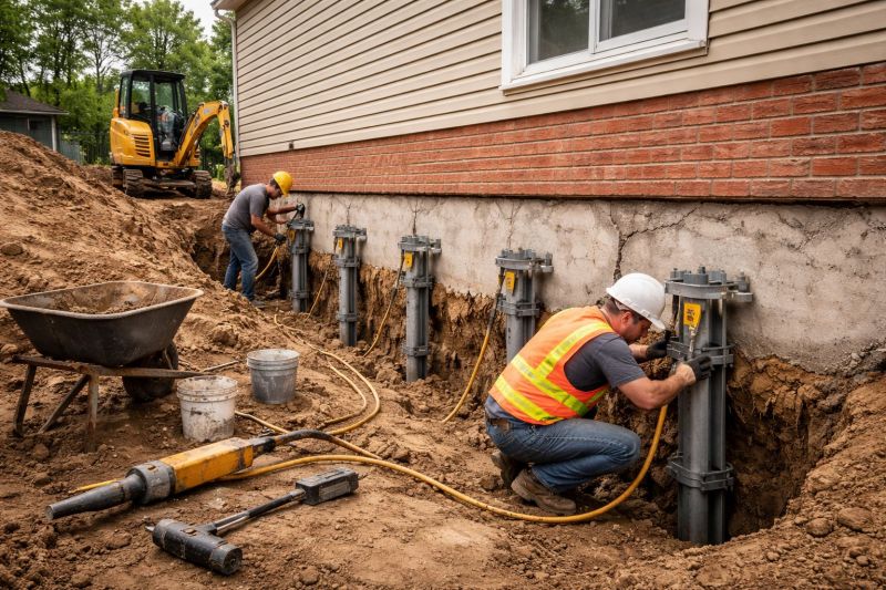 Piling Repair in Marcus Hook, PA
