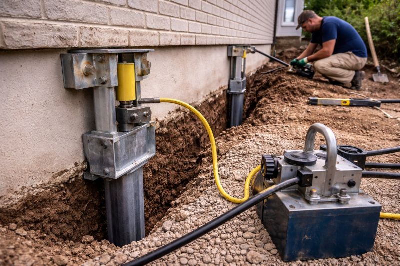 Sinking Foundation Repair in Riverton, NJ