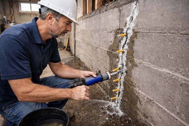 Structural Crack Repair in Collingswood, NJ