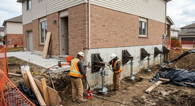 Structural Foundation Repair in Newtown Square, PA