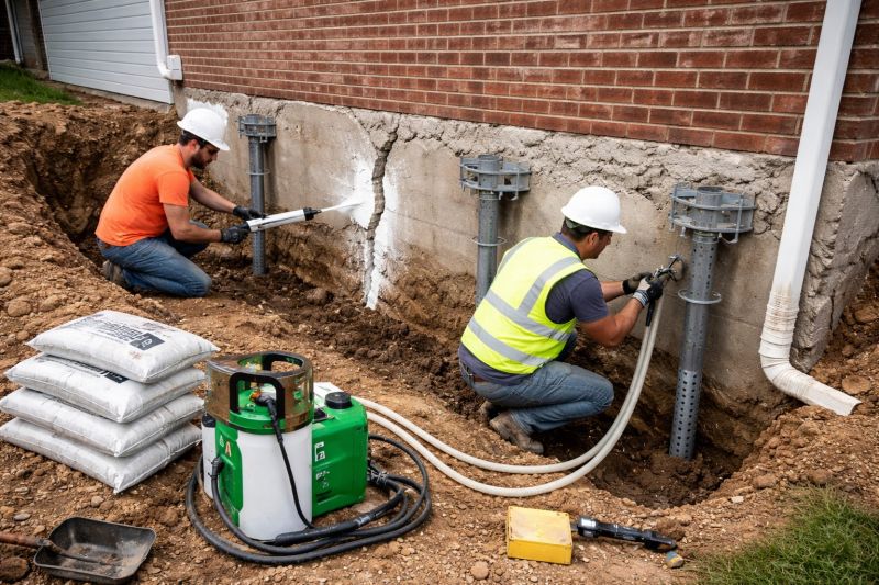 Structural Foundation Repair in Plymouth Meeting, PA