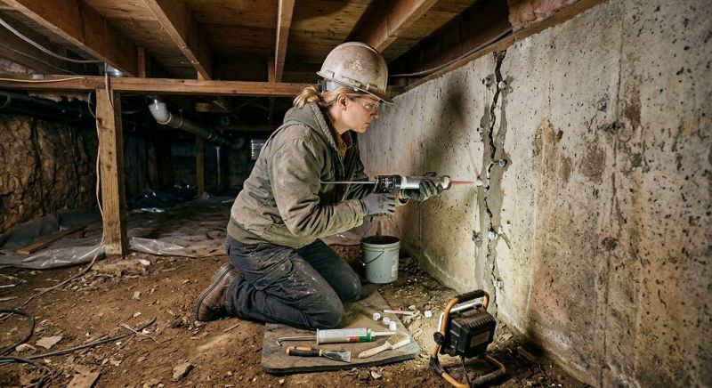 Structural Foundation Repair in Upper Darby, PA