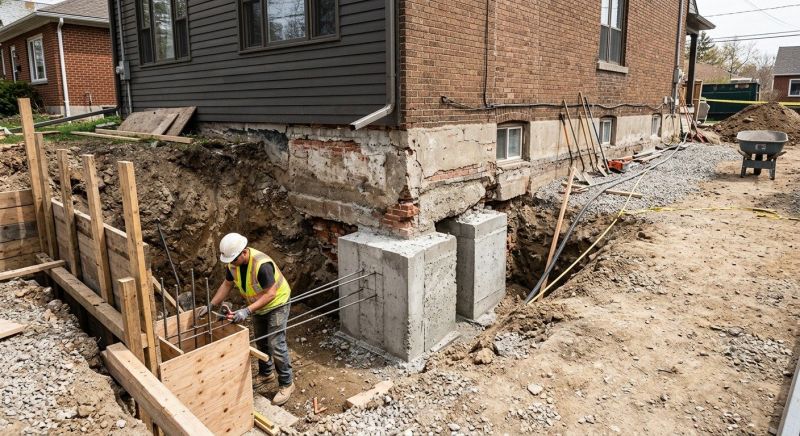 Structural Underpinning in Collingswood, NJ